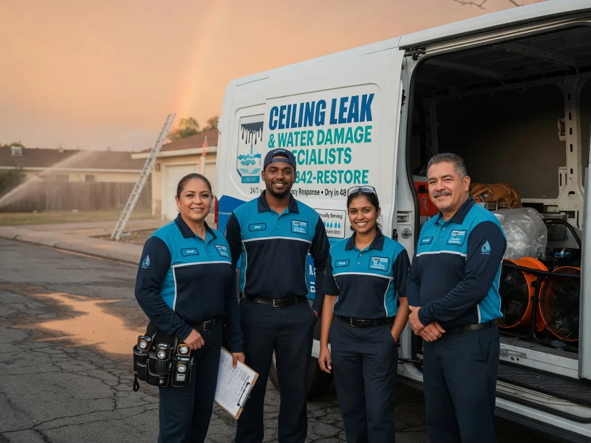 Ceiling Leak Cleanup company in Mooreland, OK