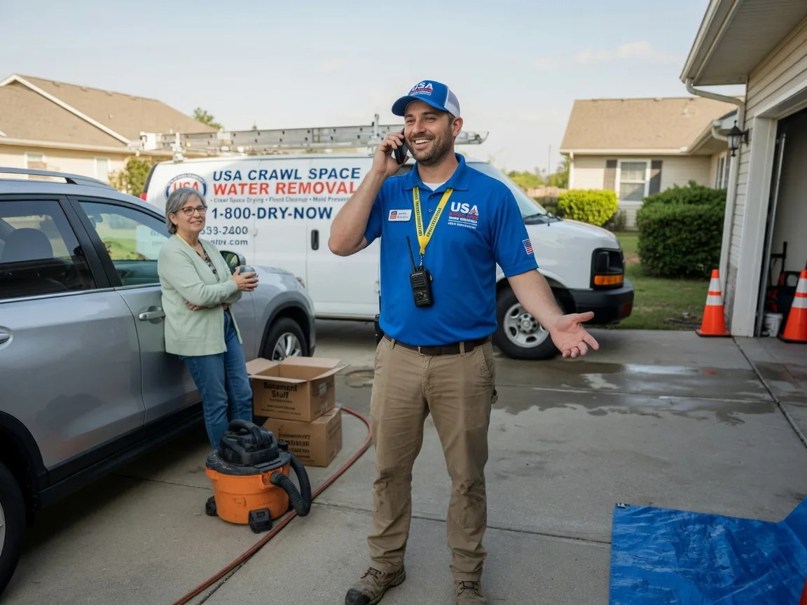Crawl Space Water Removal Mooreland, OK FAQs